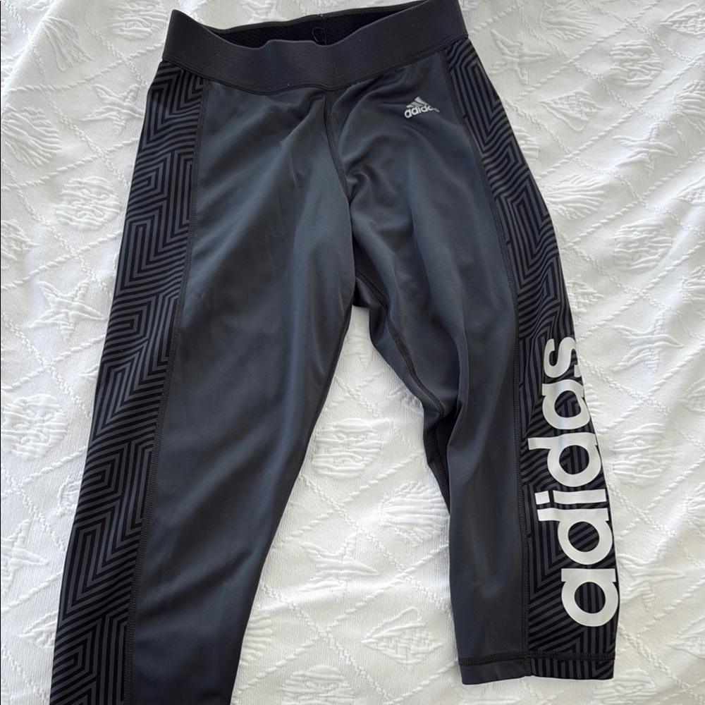 Adidas Gray Athletic Bottoms